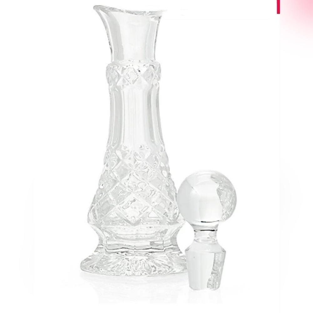 Marquis by Waterford 8" 4 oz Crystal Oil / Vinegar Bottle w/ Stopper